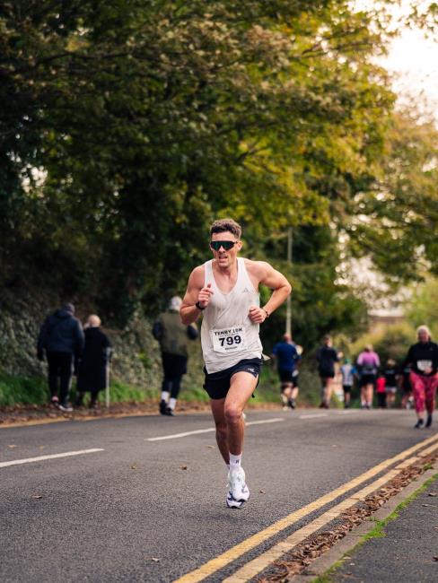 Ryan Wilkins on an uphill challenge. Picture Rawphotography Ryan Wilkins on an uphill challenge. Picture Rawphotography